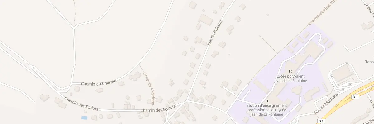 Plan du 127 Rue du Buisson à Château-Thierry