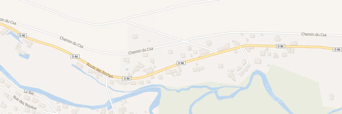 Plan du 9A Rte des Roches à Chézy-sur-Marne