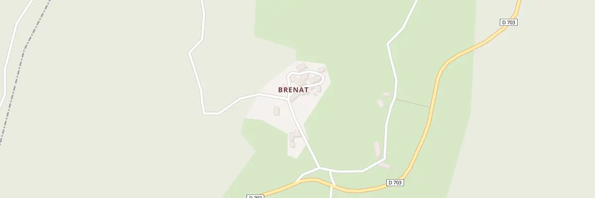 Plan du 5030 Brenat à Saint-Jean-Saint-Gervais