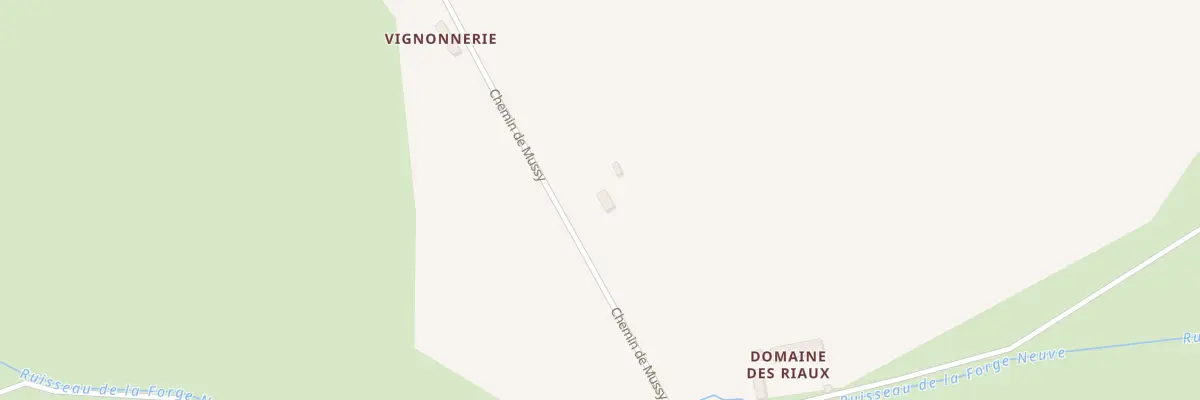 Plan du 82 Domaine de Mussy à Avril-sur-Loire