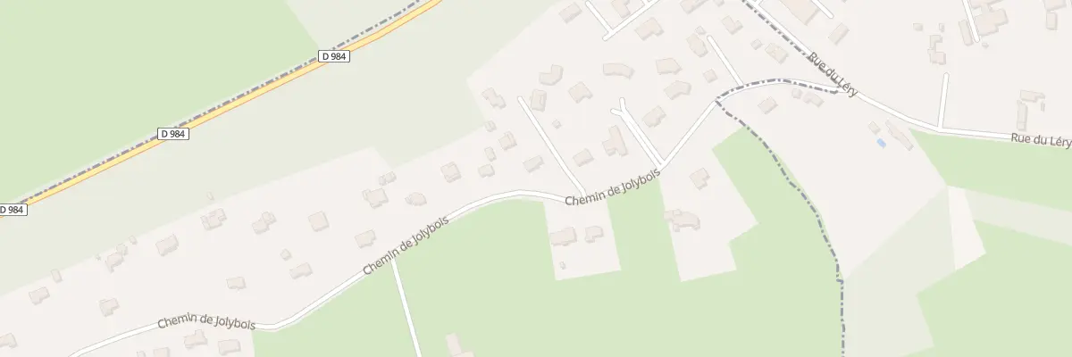 Plan du 63 Che de Jolybois à Serbannes
