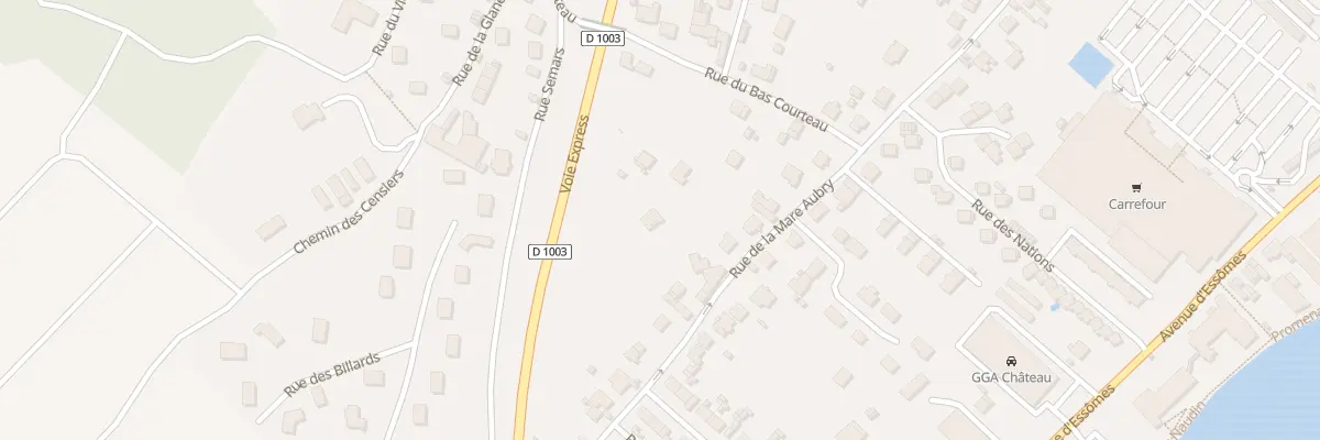 Plan du 47 Rue de la Mare Aubry à Château-Thierry