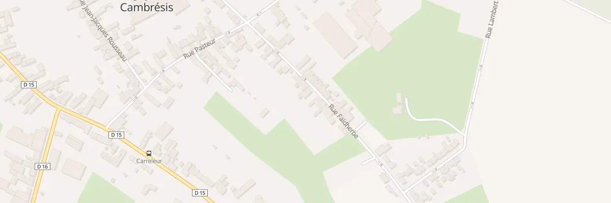 Plan du 32 Rue Faidherbe à Ligny-en-Cambrésis