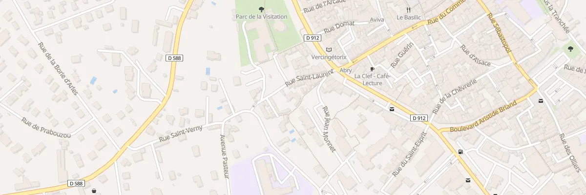 Plan du 23B Rue Saint Laurent à Brioude