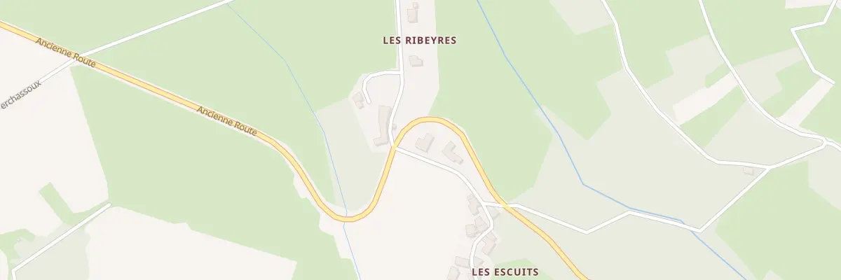Plan du 612 Les Escuits à Égliseneuve-près-Billom