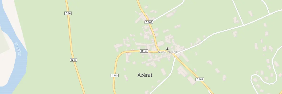 Plan du 5022 Le Bourg à Azérat