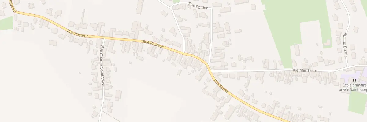 Plan du 9B Rue Pasteur à Wallers