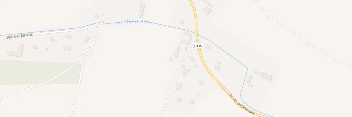 Plan du 6 Che de la Val des Ghenins aux Bordes