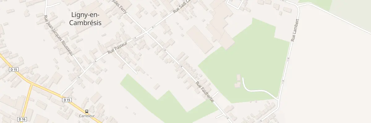 Plan du 19 Rue Faidherbe à Ligny-en-Cambrésis