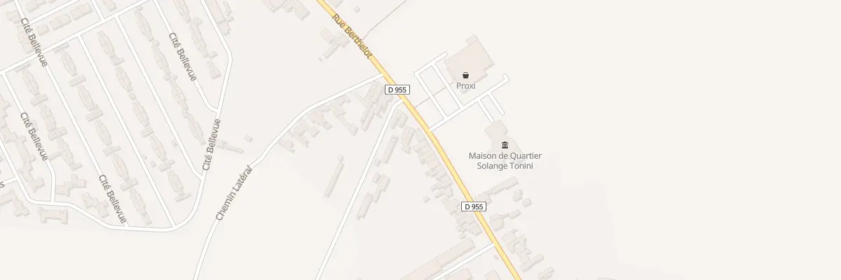 Plan du 687 Rue Berthelot à Denain