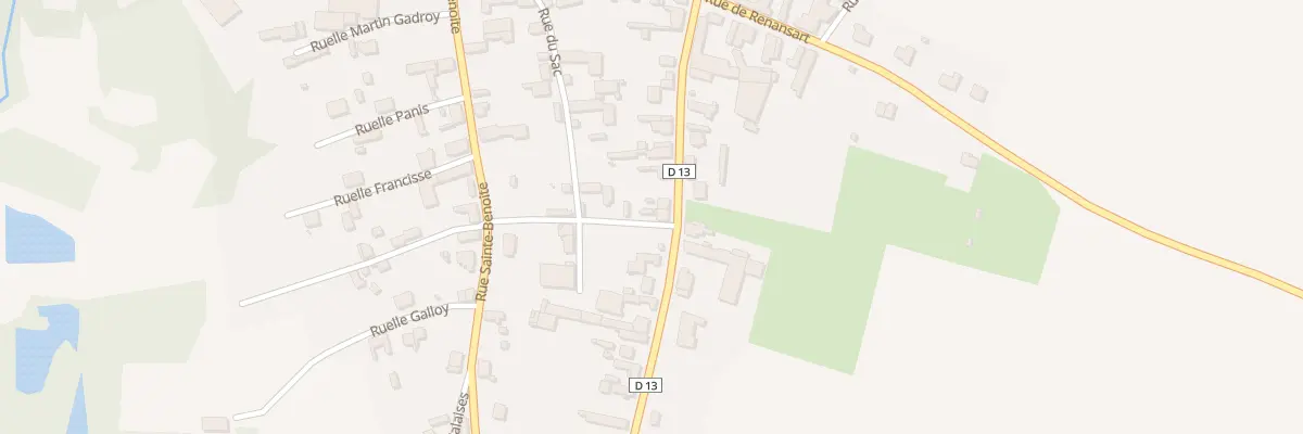 Plan du 56 Rue Saint Maixent à Brissy-Hamégicourt