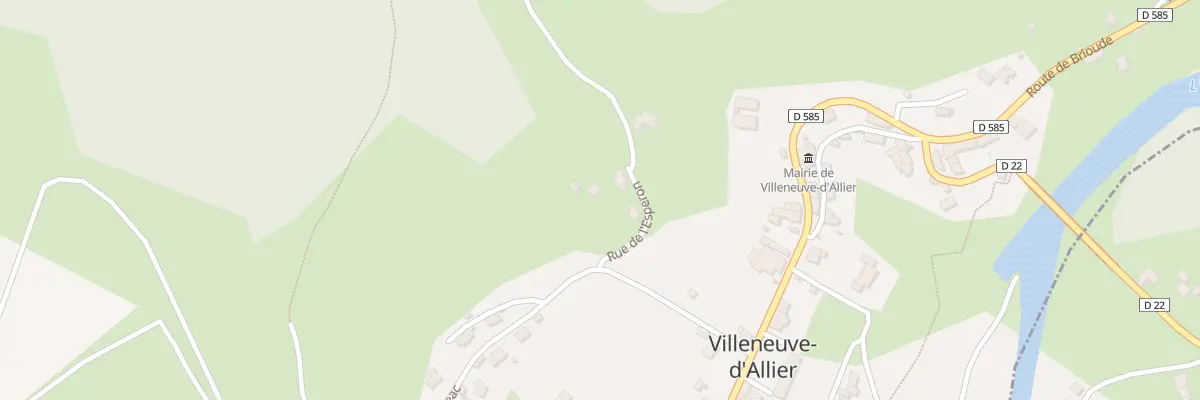 Plan du 5098 L’Esperon à Villeneuve-d’Allier