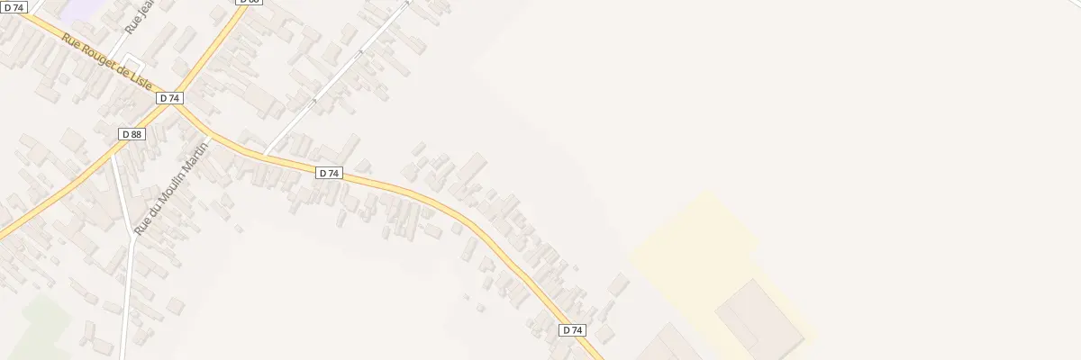 Plan du 33 Rue Gabriel Peri à Avesnes-le-Sec