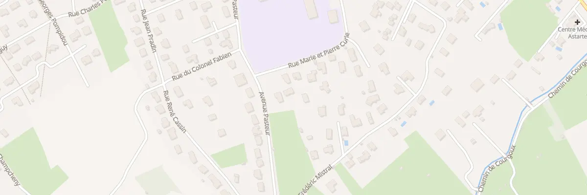 Plan du 13 Av Pasteur à Brioude