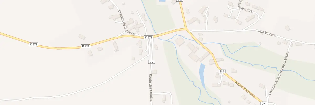 Plan du 7 Rte des Moulins à Beauvoir