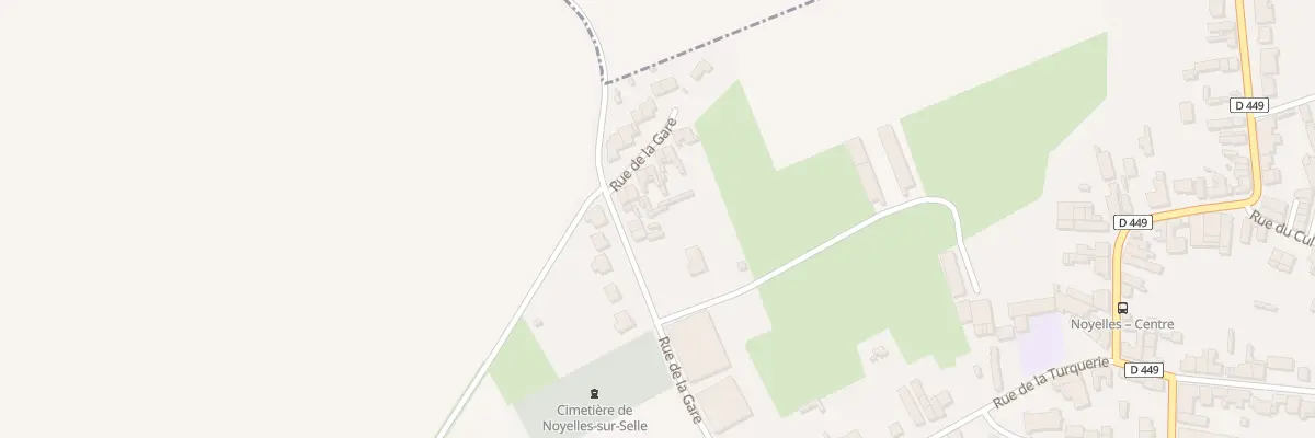 Plan du 19 Rue de la Gare à Noyelles-sur-Selle