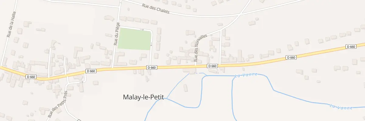 Plan du 41 Rte de Genève à Malay-le-Petit