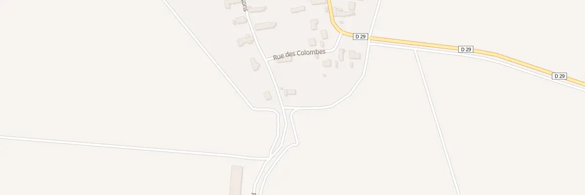 Plan du 25 Rue des Pinsons à Saint-Agnan