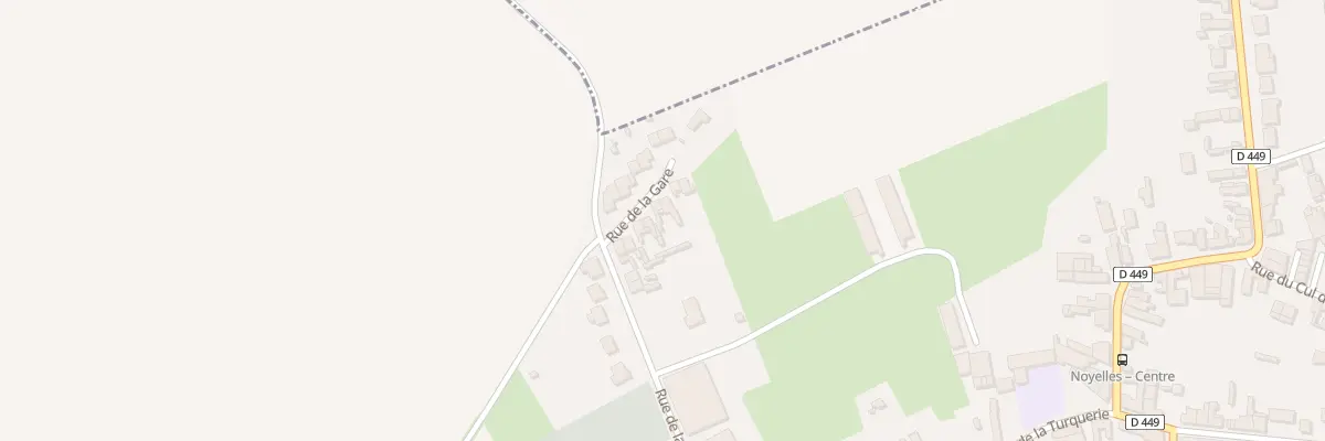 Plan du 9 Rue de la Gare à Noyelles-sur-Selle