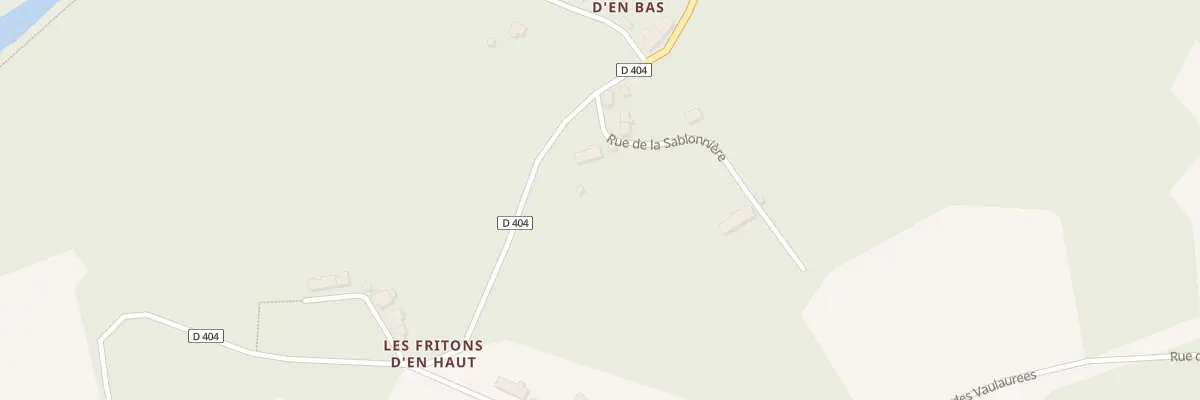 Plan du 2 Rue de la Sablonniere à Diges