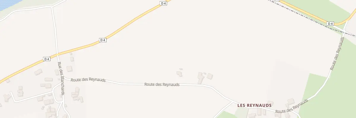 Plan du 5250 Les Reynauds à Crevant-Laveine