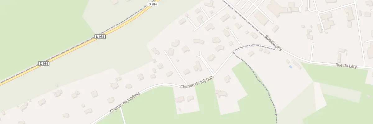 Plan du 73 Che de Jolybois à Serbannes