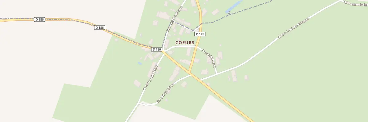 Plan du 72 Coeurs à Marcy