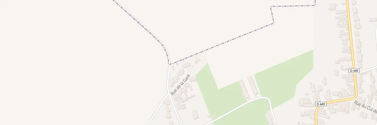 Plan du 14 Rue de la Gare à Noyelles-sur-Selle