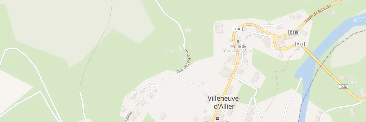 Plan du 5097 L’Esperon à Villeneuve-d’Allier