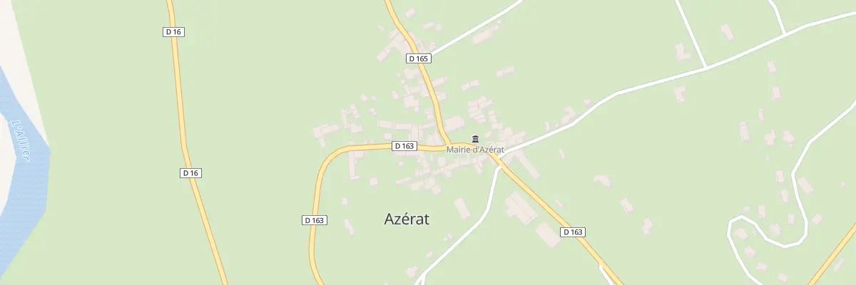 Plan du 5023 Le Bourg à Azérat