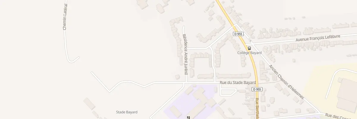 Plan du 25 Vc Res Andre Jurenil à Denain