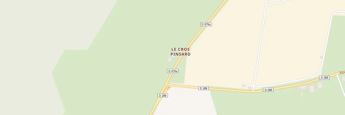 Plan du 5025 Le Cros Pinsard à Saint-Ennemond
