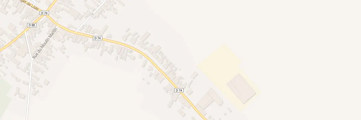 Plan du 45 Rue Gabriel Peri à Avesnes-le-Sec