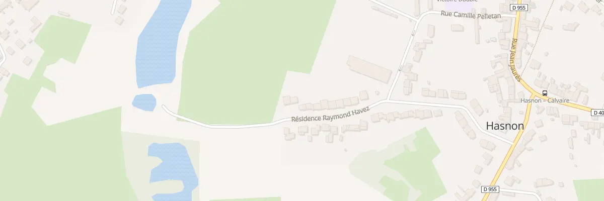 Plan du 5 Vc Res Raymond Havez à Hasnon