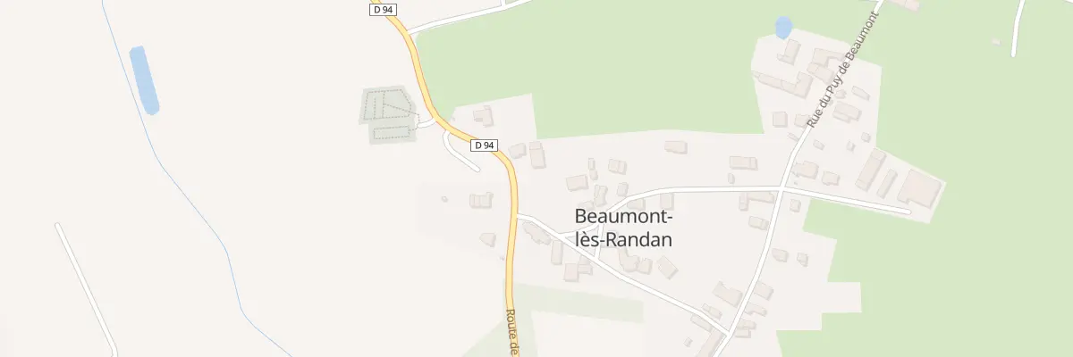 Plan du 3 Rte de la Vaugelette à Beaumont-lès-Randan