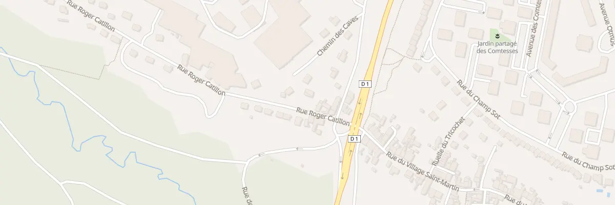 Plan du 17 Rue Roger Catillon à Château-Thierry