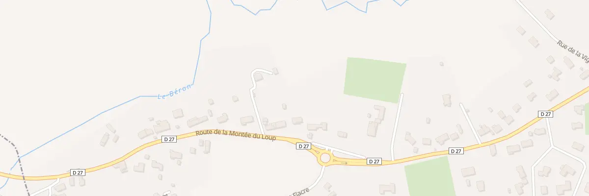 Plan du 63 Rte de la Montée du Loup à Charmeil