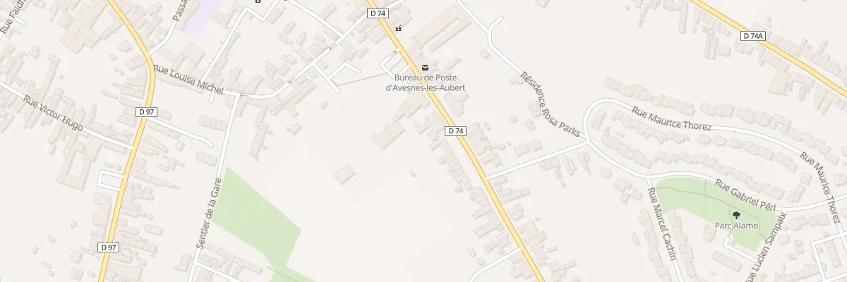 Plan du 39 Rue Sadi Carnot à Avesnes-les-Aubert