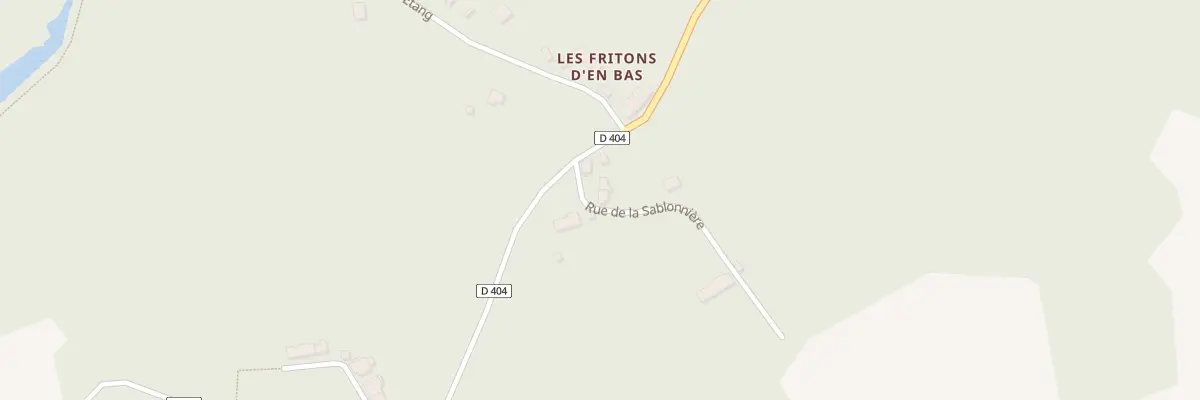 Plan du 186 Les Fritons Hameau à Diges