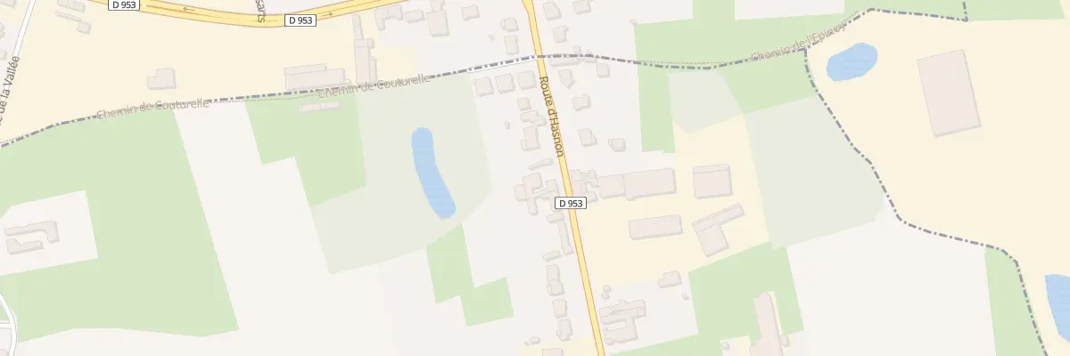 Plan du 10 Rte d’Hasnon à Millonfosse