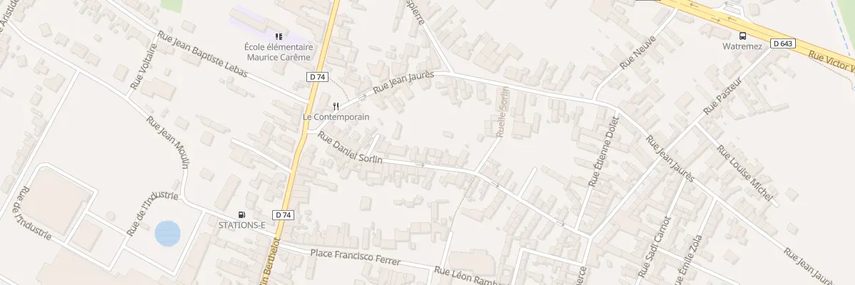Plan du 31 Rue Daniel Sorlin à Beauvois-en-Cambrésis