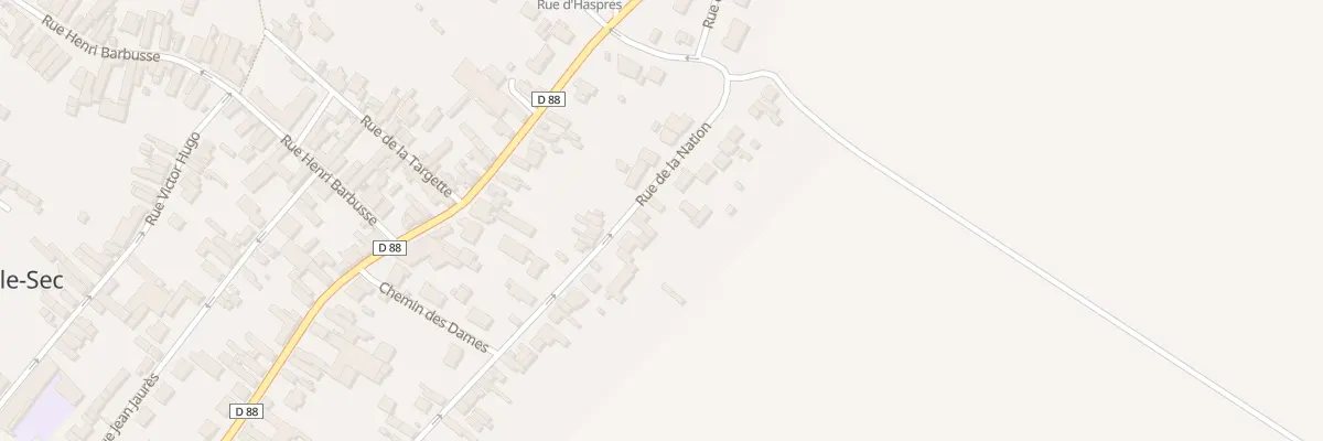 Plan du 44 Rue de la Nation à Avesnes-le-Sec