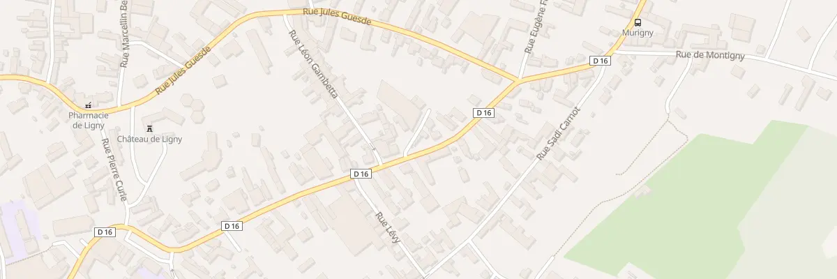Plan du 63 Rue Hippolyte Robert à Ligny-en-Cambrésis