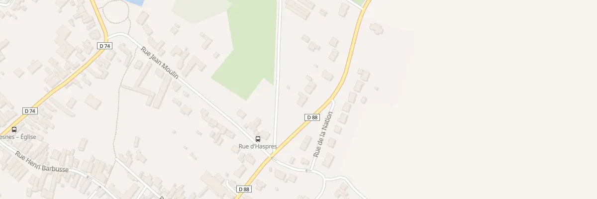 Plan du 3 Rue du Général de Gaulle à Avesnes-le-Sec