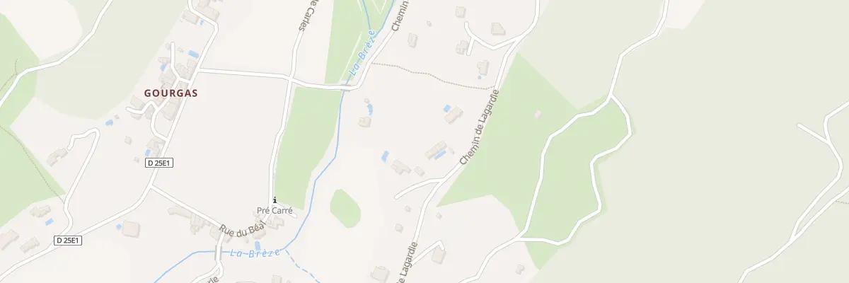Plan du 973 Che de Lagardie à Saint-Étienne-de-Gourgas