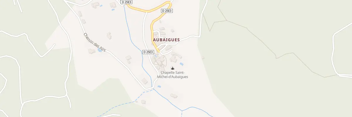 Plan du 5078 Hameau d’Aubaigues Haut à Saint-Étienne-de-Gourgas