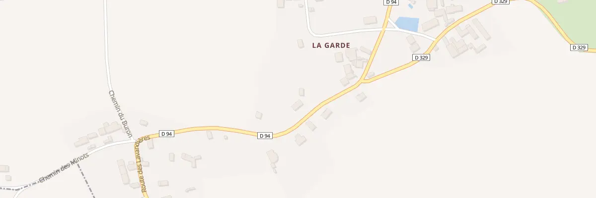 Plan du 30 Rte des Lavandieres - la Garde à Beaumont-lès-Randan