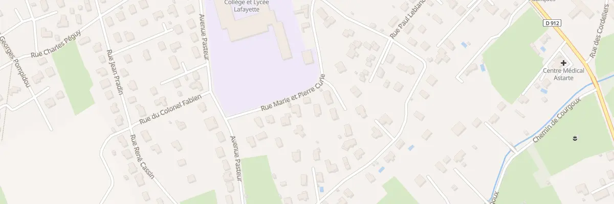 Plan du 15 Rue Marie et Pierre Curie à Brioude