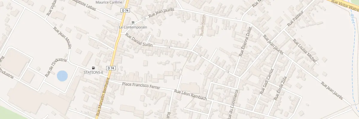 Plan du 36 Rue Daniel Sorlin à Beauvois-en-Cambrésis