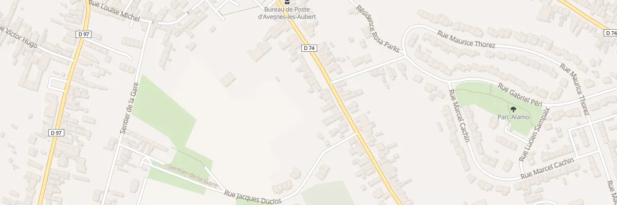 Plan du 43 Rue Sadi Carnot à Avesnes-les-Aubert